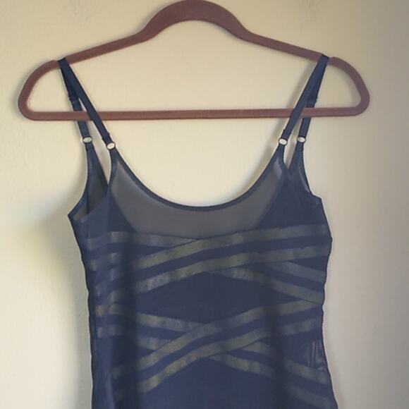 F.I.T Mesh Fitted Shape wear Body Suit Black - Picture 8 of 10